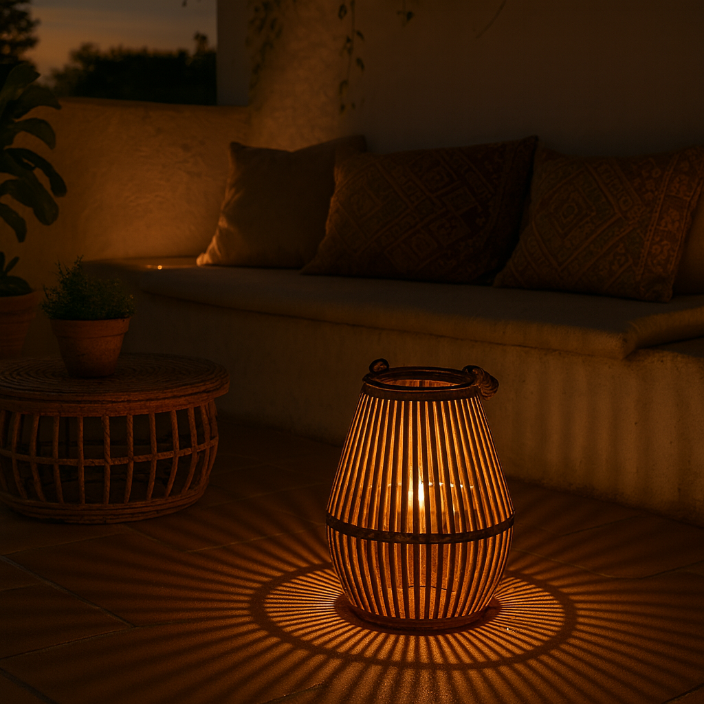 NOOR | LANTERNE SOLAIRE D’EXTÉRIEUR