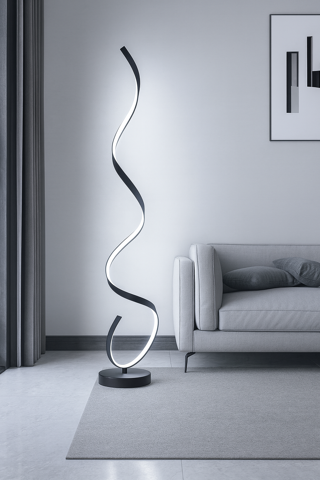 OPHEA | LAMPADAIRE INTELLIGENT SPIRALE