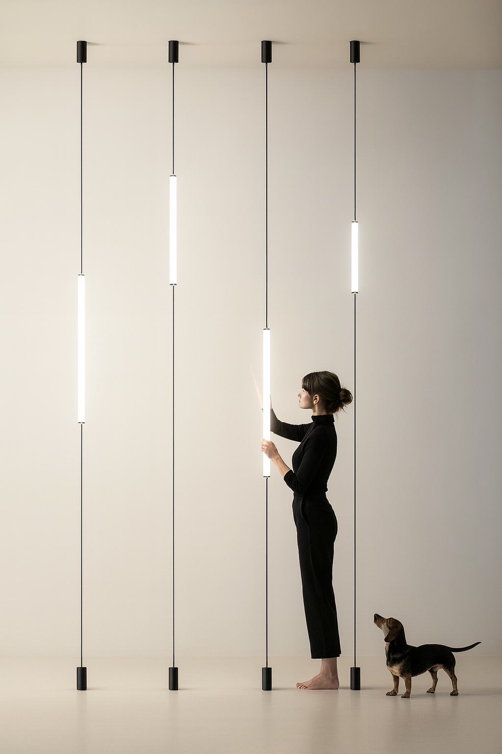 KAORU | LAMPE TOTEM CONNECTÉE